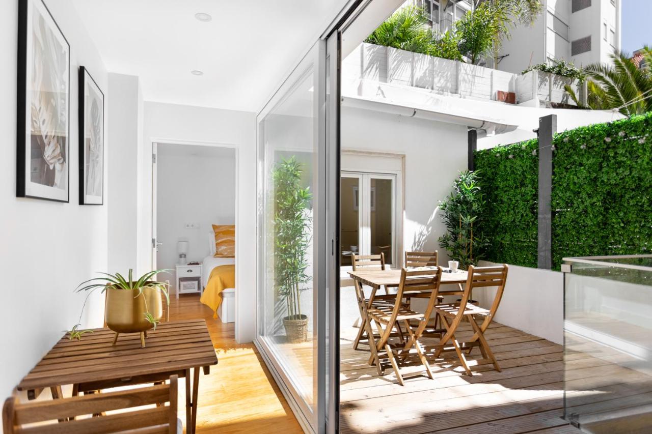 Joivy Principe Real 2Br Apt With Terrace Nearby Botanical Garden Of Lisbon Bagian luar foto